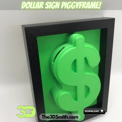 Dollar Sign PiggyFrame - Image 5