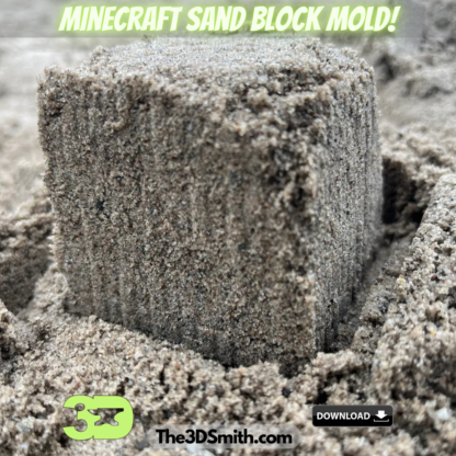 Minecraft Sand Block Mold - Image 2