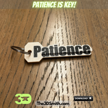 Patience is key!